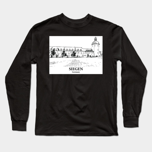 Siegen - Germany Long Sleeve T-Shirt by Lakeric