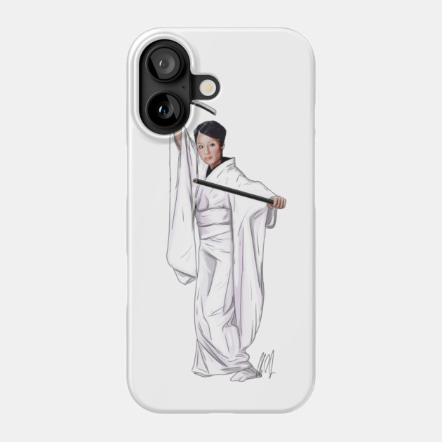 Kill Bill: O-Ren Ishii AKA Cottonmouth Phone Case by 51Deesigns