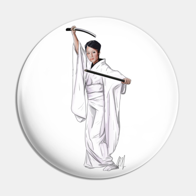 Kill Bill: O-Ren Ishii AKA Cottonmouth Pin by 51Deesigns