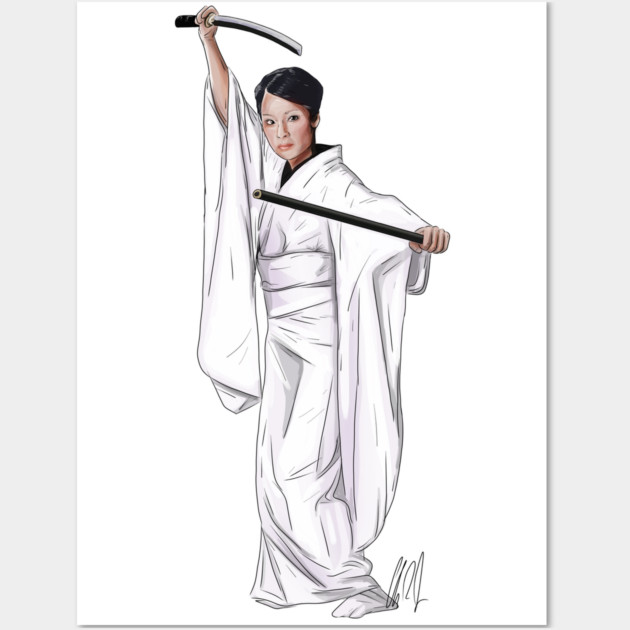 Kill Bill: O-Ren Ishii AKA Cottonmouth Wall Art by 51Deesigns