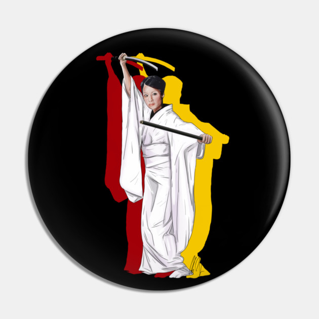 Kill Bill: O-Ren Ishii AKA Cottonmouth [POP!] Pin by 51Deesigns