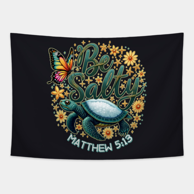 You Are The Salt of the Earth Tapestry by Charles's Store 8