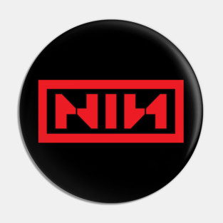 NIN Grid Style Pin