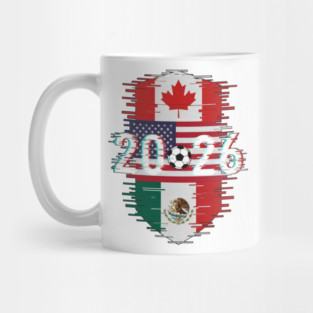 Glitched United 2026 - North America Emblem Cup Mug