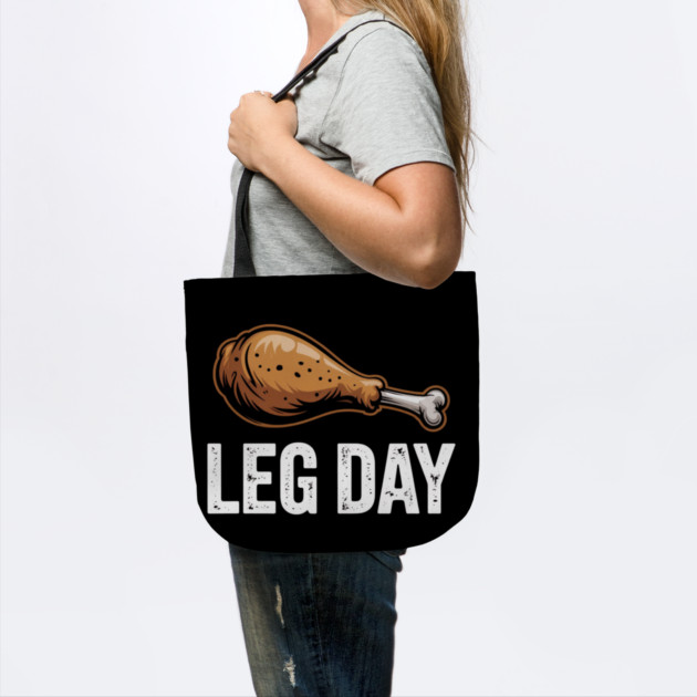 Funny Leg Day Turkey Drumstick – Thanksgiving Gym Workout by Creatifly Graphic Tees
