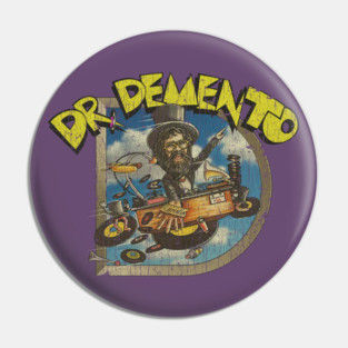 Dr. Demento 1970 Pin
