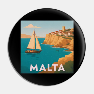Malta Vintage Pin