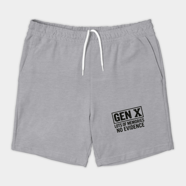 Gen X No Evidence Retro Text Art by ArtistTee ⭐⭐⭐⭐⭐