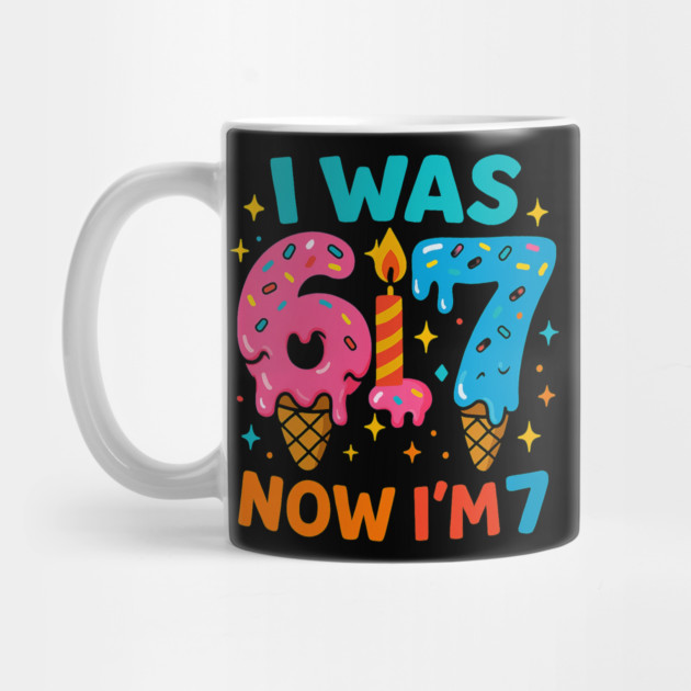 I Was 6 Ice Cream Birthday Design by ArtistTee ⭐⭐⭐⭐⭐