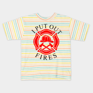 fireman Kids T-Shirt