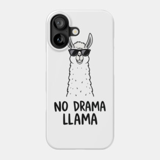 No-Drama-Llama Phone Case