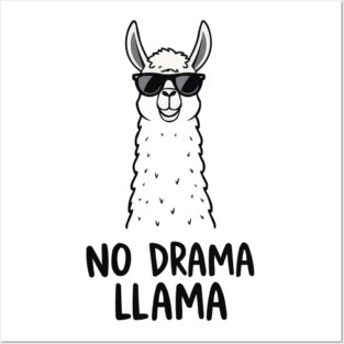 No-Drama-Llama Posters and Art