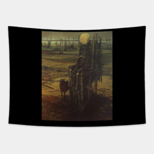 Zdzislaw Beksinski Tapestry