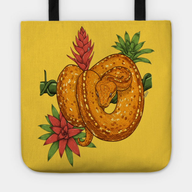 Amazon Tree Boa Tropical Tote by BirdsnStuff