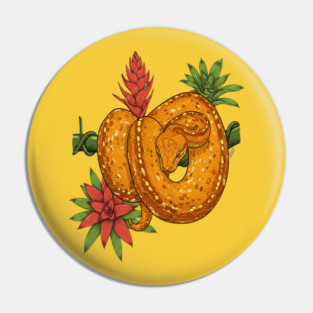 Amazon Tree Boa Tropical Pin
