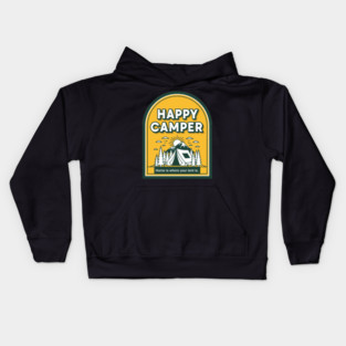 Happy Camper Adventure Kids Hoodie
