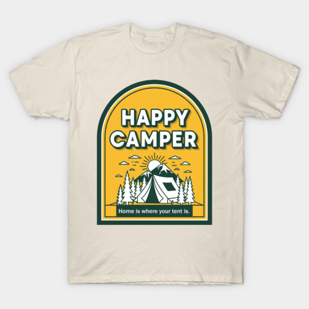 Happy Camper Adventure T-Shirt by enrynz