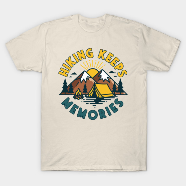 Hiking Keeps Memories T-Shirt by enrynz