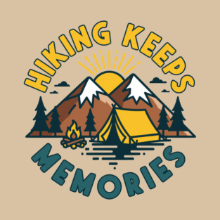 Hiking Keeps Memories T-Shirt