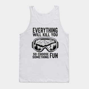 Skiing Adventure Tank Top