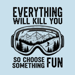 Skiing Adventure T-Shirt