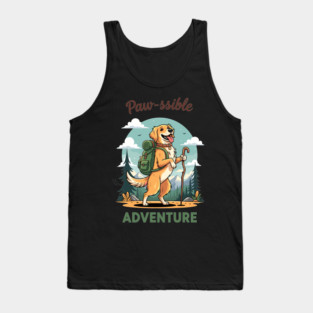 Pawsome Adventure Awaits Tank Top