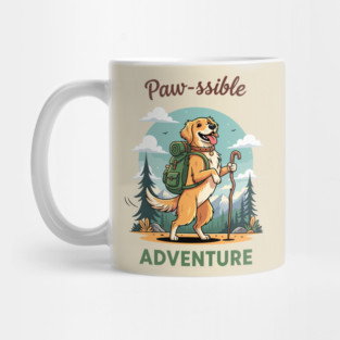 Pawsome Adventure Awaits Mug