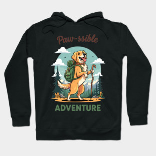 Pawsome Adventure Awaits Hoodie