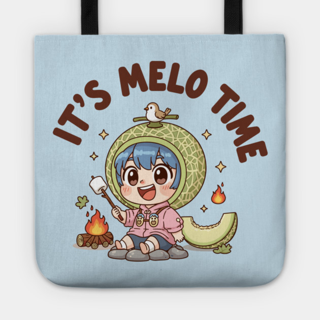 Melon Camping Adventure Tote by enrynz