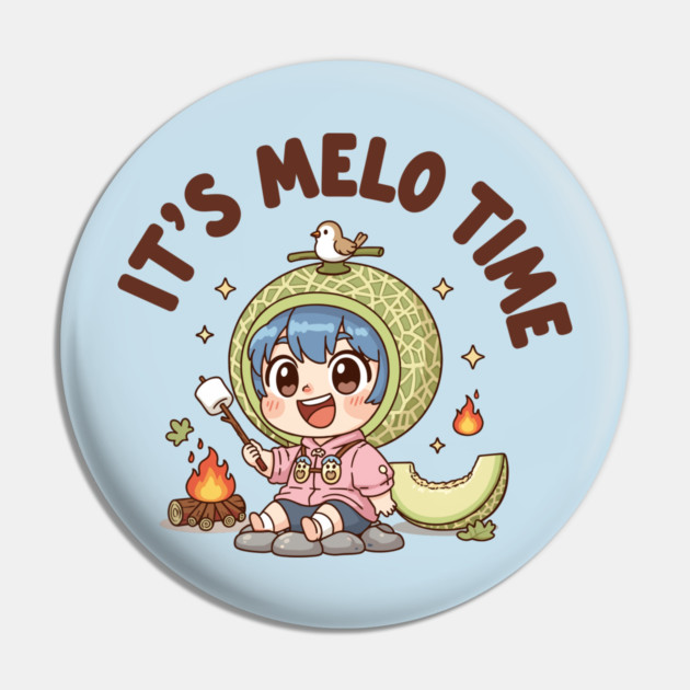 Melon Camping Adventure Pin by enrynz