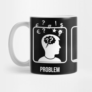 Problem Solved Hiker Mug
