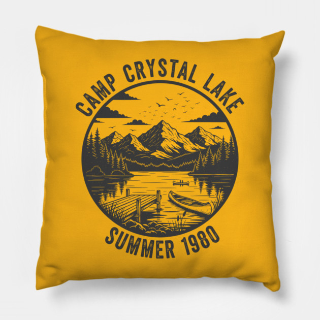 Crystal Lake, Summer 1980 Pillow by enrynz