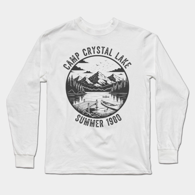 Crystal Lake, Summer 1980 Long Sleeve T-Shirt by enrynz