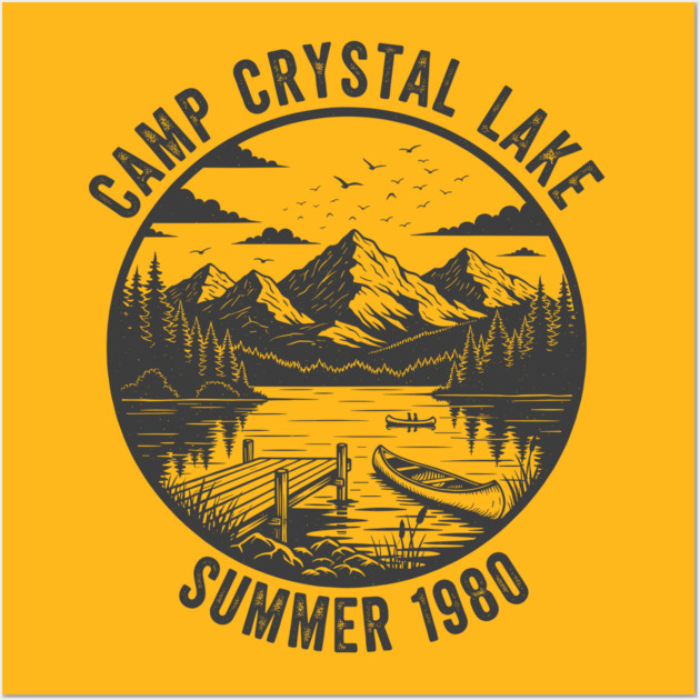 Crystal Lake, Summer 1980 Wall Art by enrynz