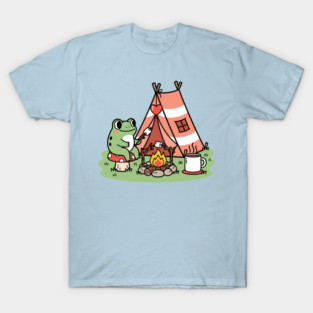 Cozy Camping Frog T-Shirt