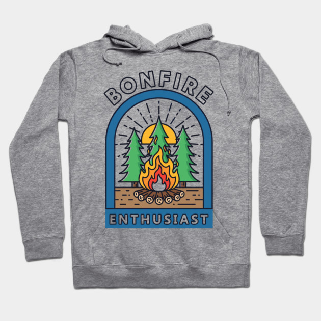 Bonfire Enthusiast Hoodie by enrynz