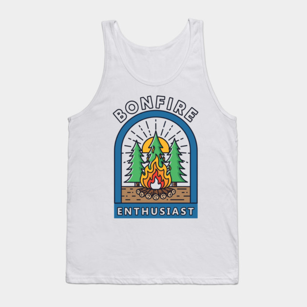 Bonfire Enthusiast Tank Top by enrynz