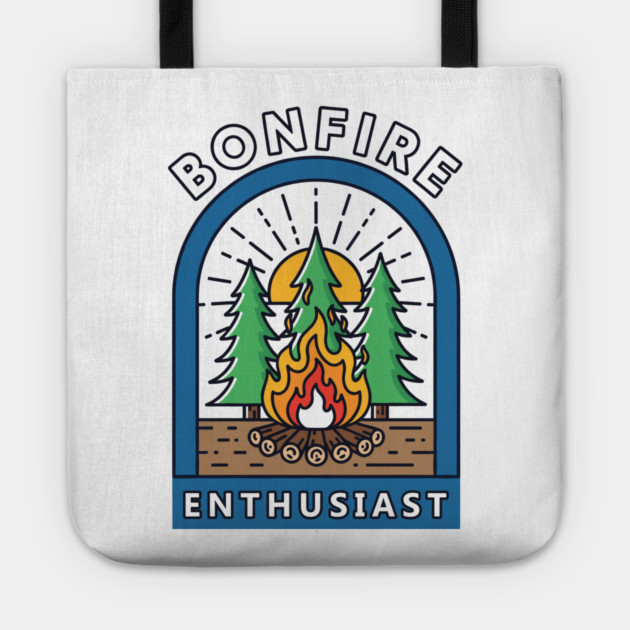 Bonfire Enthusiast Tote by enrynz