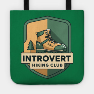 Introvert's Hiking Club Tote