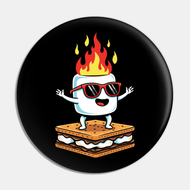 Sizzling Marshmallow Fun Pin by enrynz
