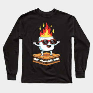 Sizzling Marshmallow Fun Long Sleeve T-Shirt