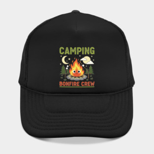 Camping Bonfire Crew Hat