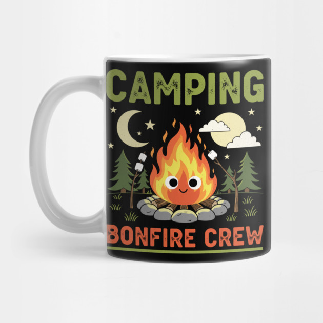 Camping Bonfire Crew by enrynz