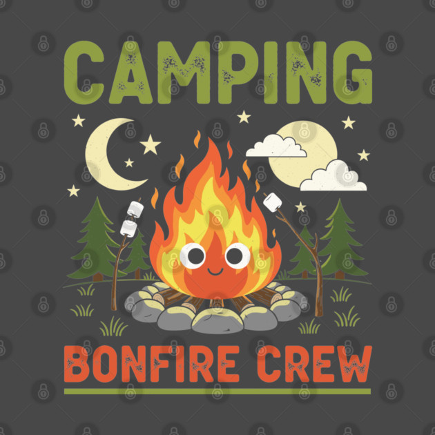 Camping Bonfire Crew by enrynz