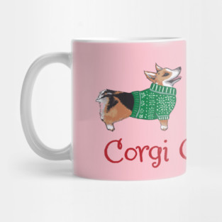 Corgi Christmas Mug