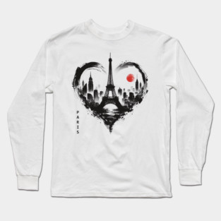 Paris Long Sleeve T-Shirt