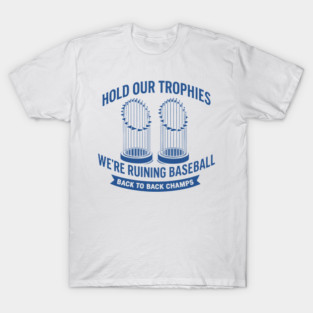 Los Angeles Dodgers World Series 2025 - Los Angeles Dodgers Back To Back Champions 2025 - Los Angeles Dodgers T-Shirt