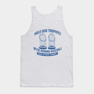 Los Angeles Dodgers World Series 2025 - Los Angeles Dodgers Back To Back Champions 2025 - Los Angeles Dodgers Tank Top