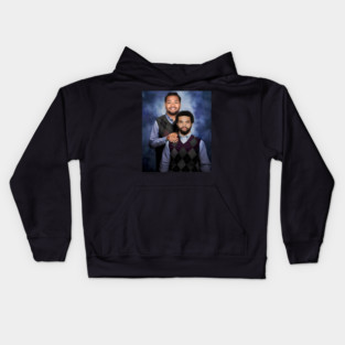 Caleb Williams Rome Odunze Step Brothers Chicago Football Kids Hoodie