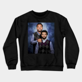 Caleb Williams Rome Odunze Step Brothers Chicago Football Crewneck Sweatshirt